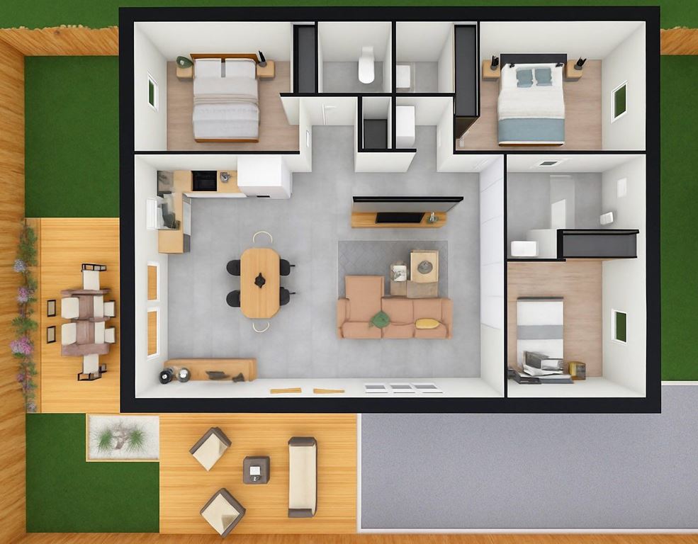 Maison Contemporaine LES BILLAUX (33500) FP IMMOBILIER' title= 'Maison Contemporaine LES BILLAUX (33500) FP IMMOBILIER